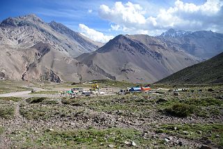 30 We Reached The Parking Lot 2949m At Aconcagua Park Exit After Trekking An Hour And A Half From Confluencia